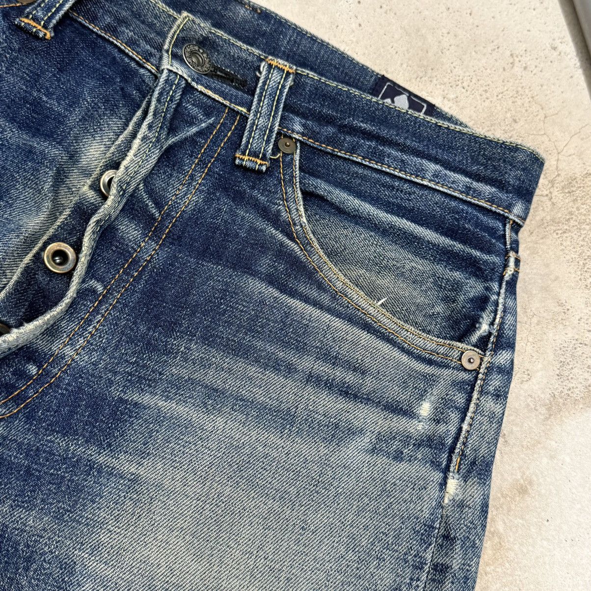 Japanese Brand Chikiriya Selvedge Chainstitch Mudwash Japanese Denim Size US 30 / EU 46 - 12 Thumbnail
