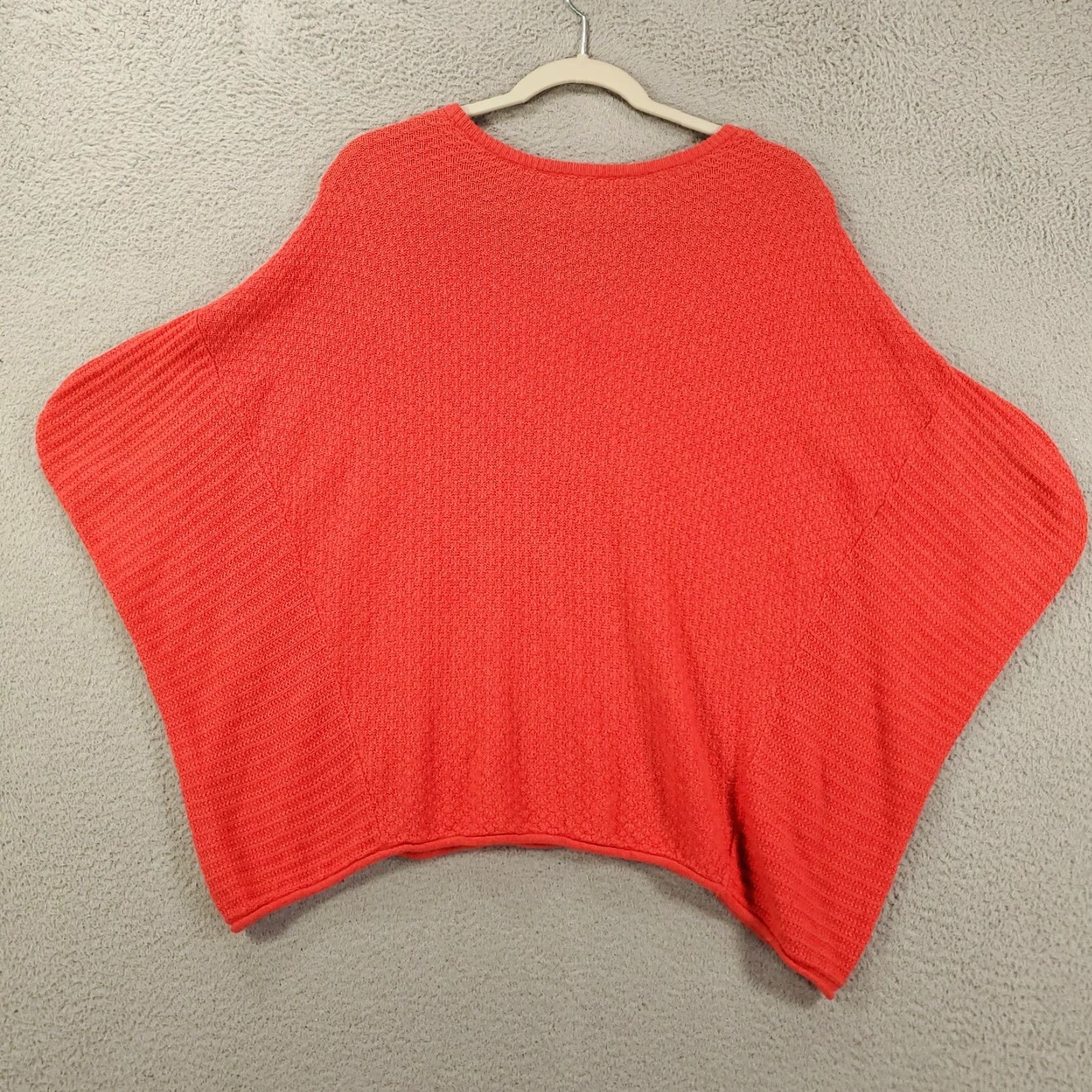 Free People VINTAGE Free People Sweater Women's Small Oversized Knit Pullover Bohemian Fall Winter Orange Size S / US 4 / IT 40 - 7 Thumbnail
