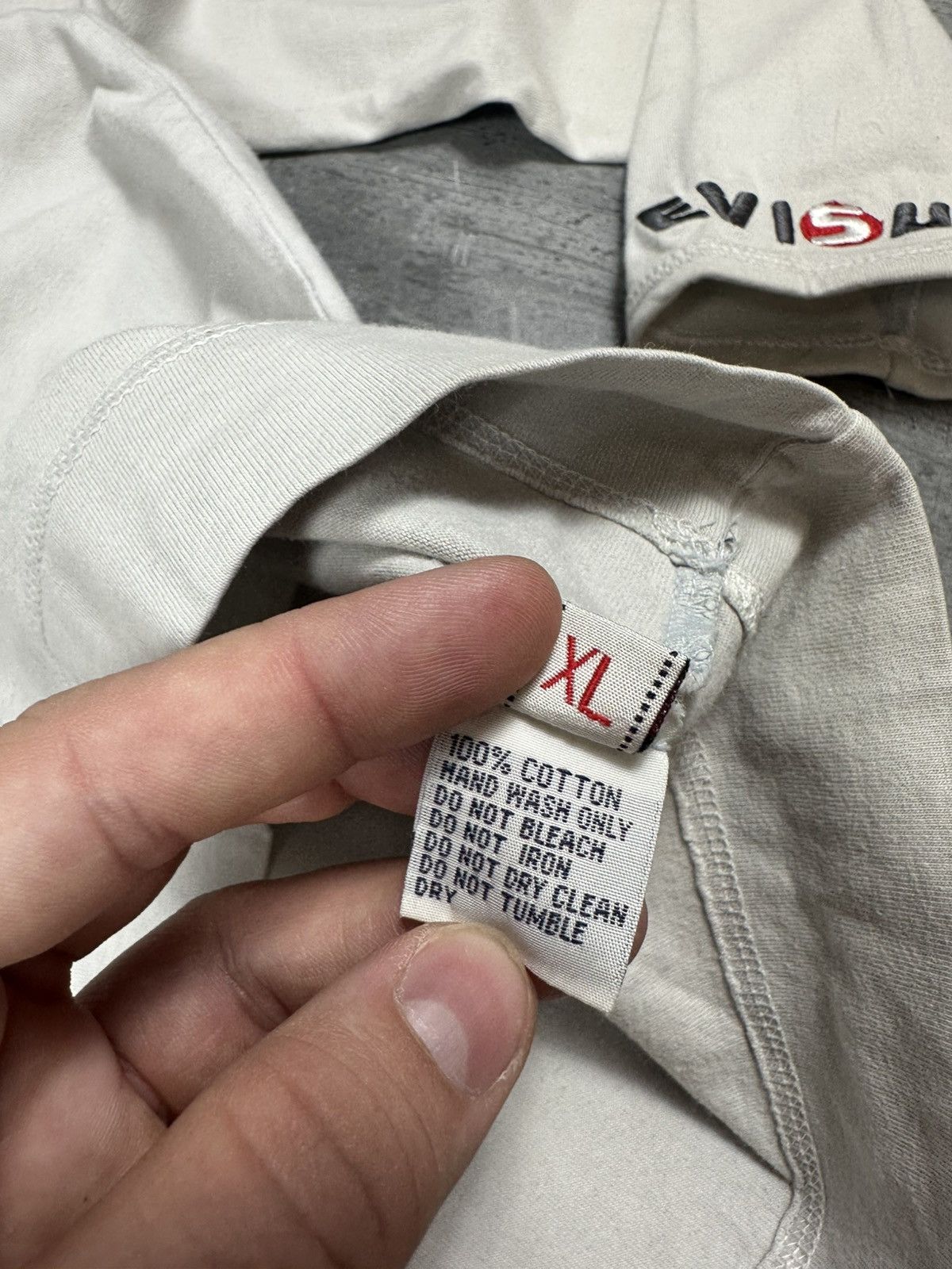 Evisu Vintage Evisu Long Sleeve T-shirt Size US XL / EU 56 / 4 - 7 Thumbnail