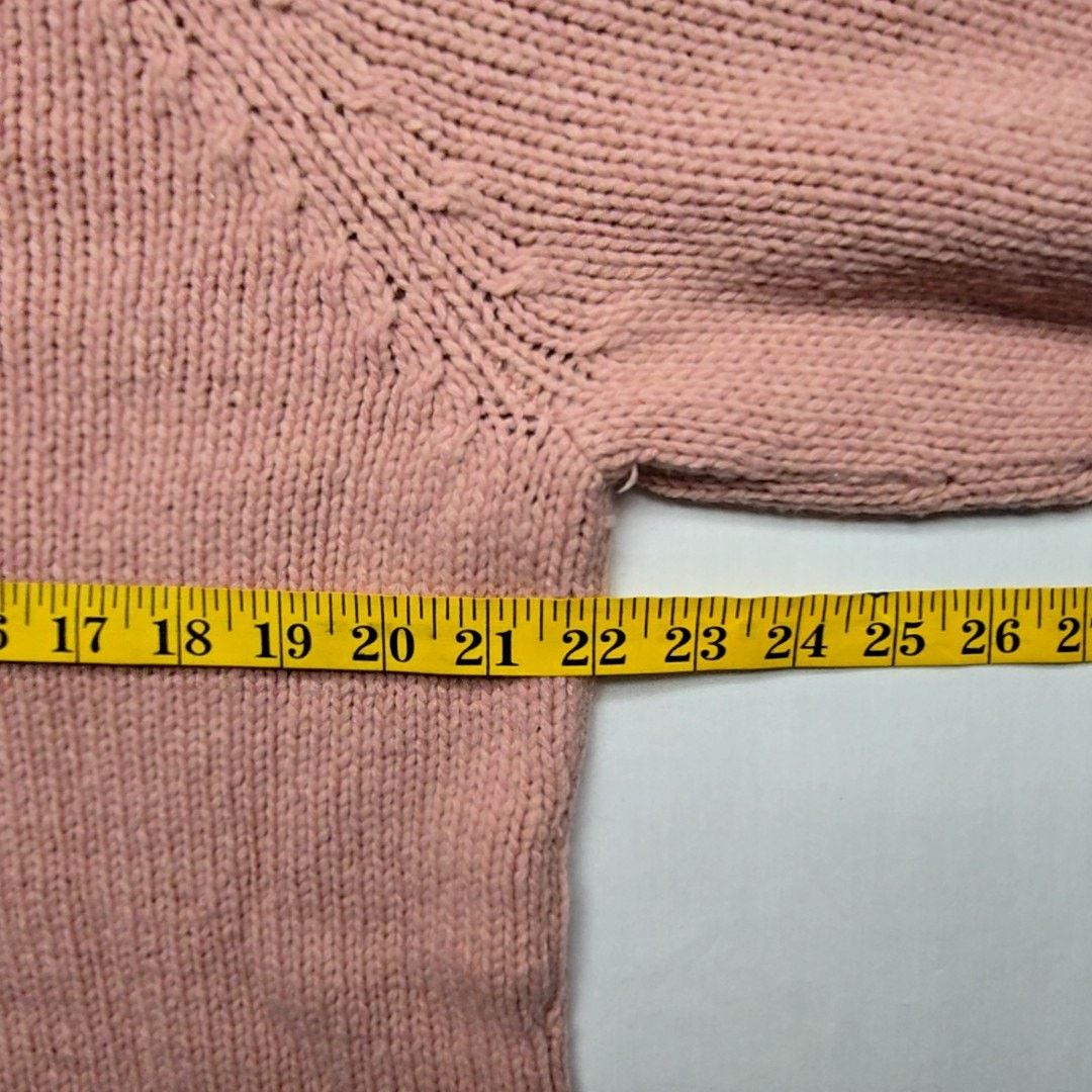 Vintage Vintage Westbound Hand Knit Pink XL Women's Sweater 90s Size XL / US 12-14 / IT 48-50 - 10 Thumbnail