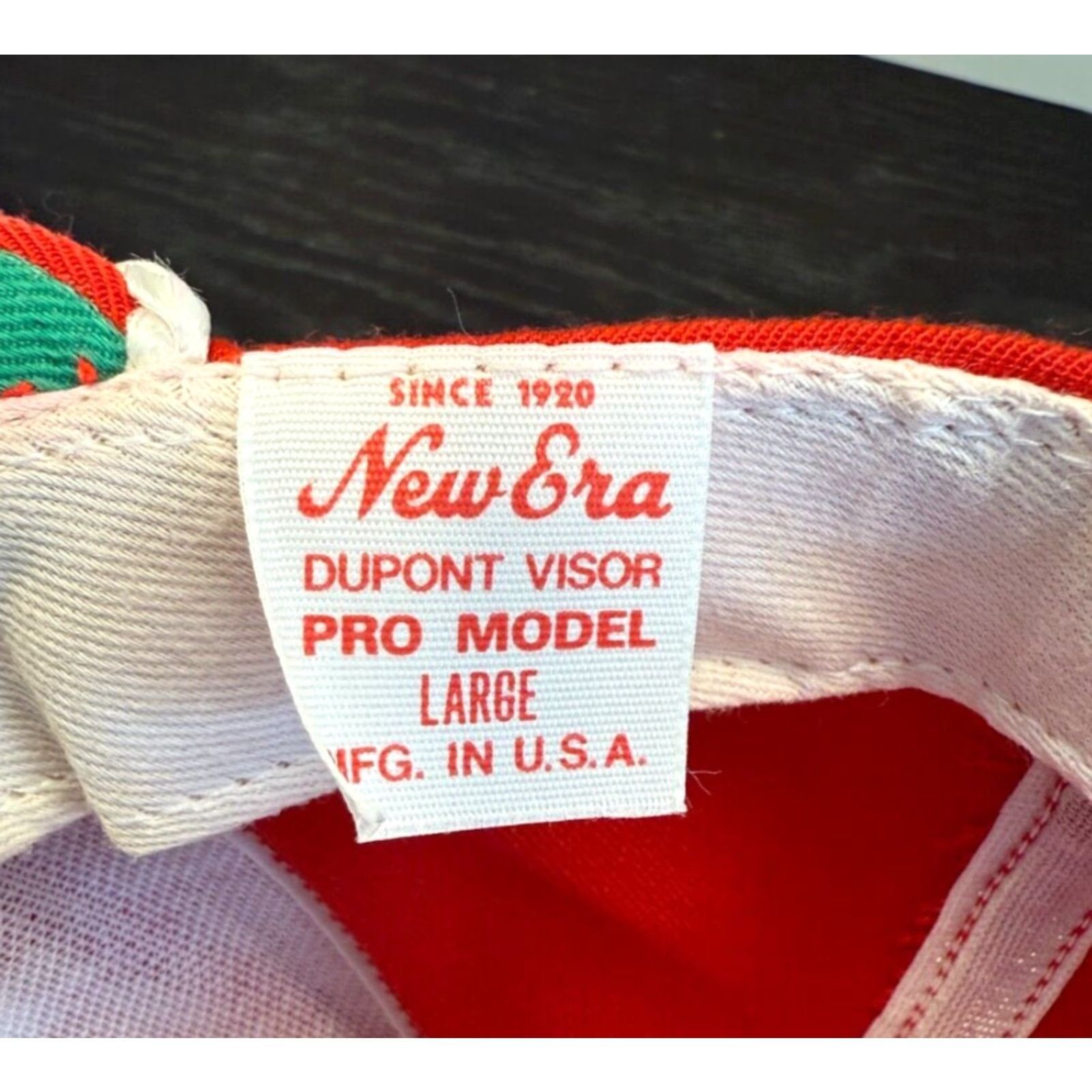 New Era Vintage Eastman Trucker Hat Cap Men One Size Red New Era Retro 80s 90s Movie Beach Sports Size ONE SIZE - 7 Thumbnail