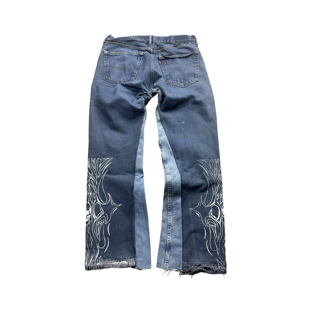 Other Sashiko Skull Denim 36x32 Size US 36 / EU 52 - 5 Thumbnail