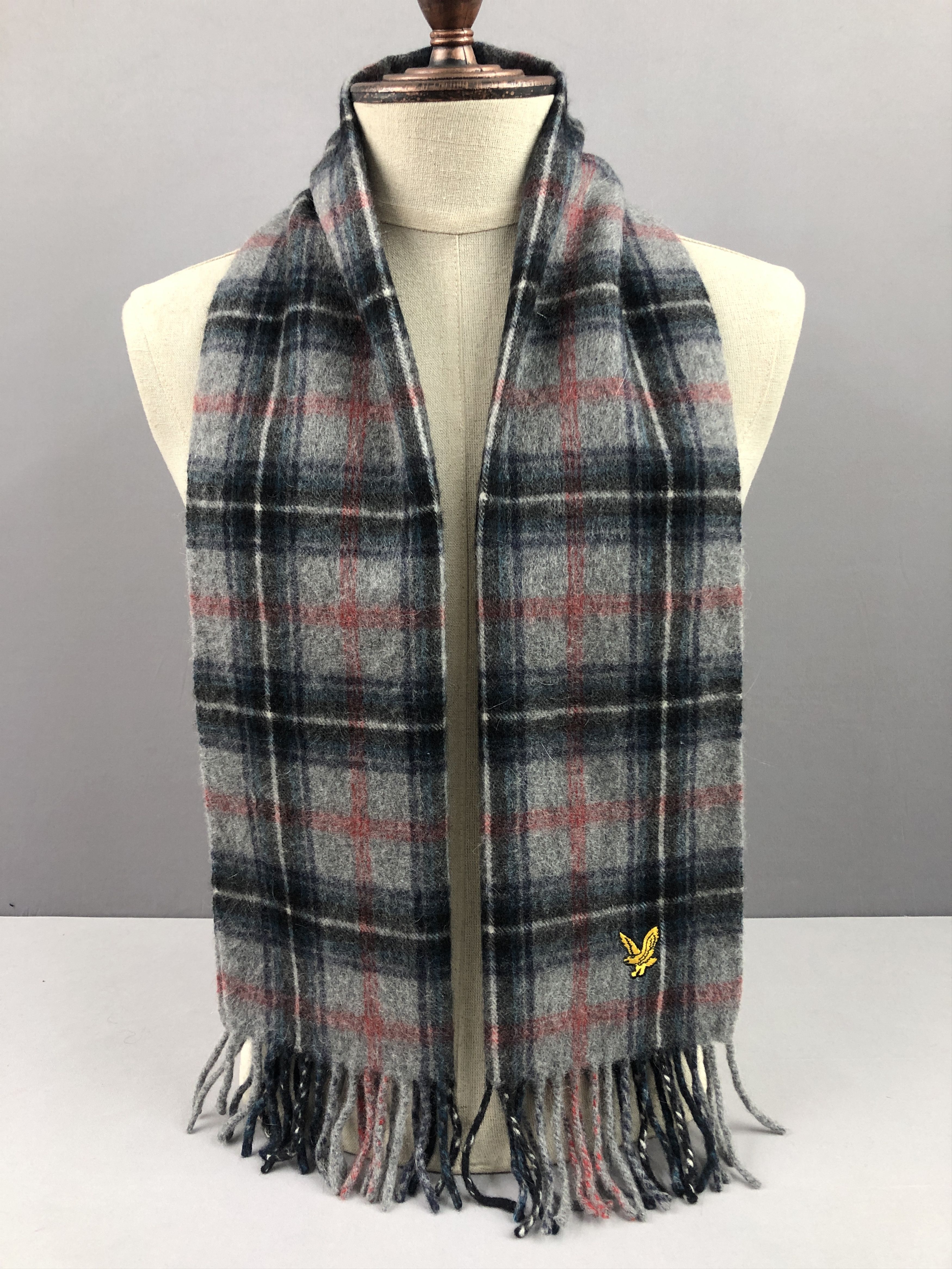 Lyle & Scott Vintage Lyle & Scott Cashmere Scarf / Muffler / Neckwear Size ONE SIZE - 1 Thumbnail
