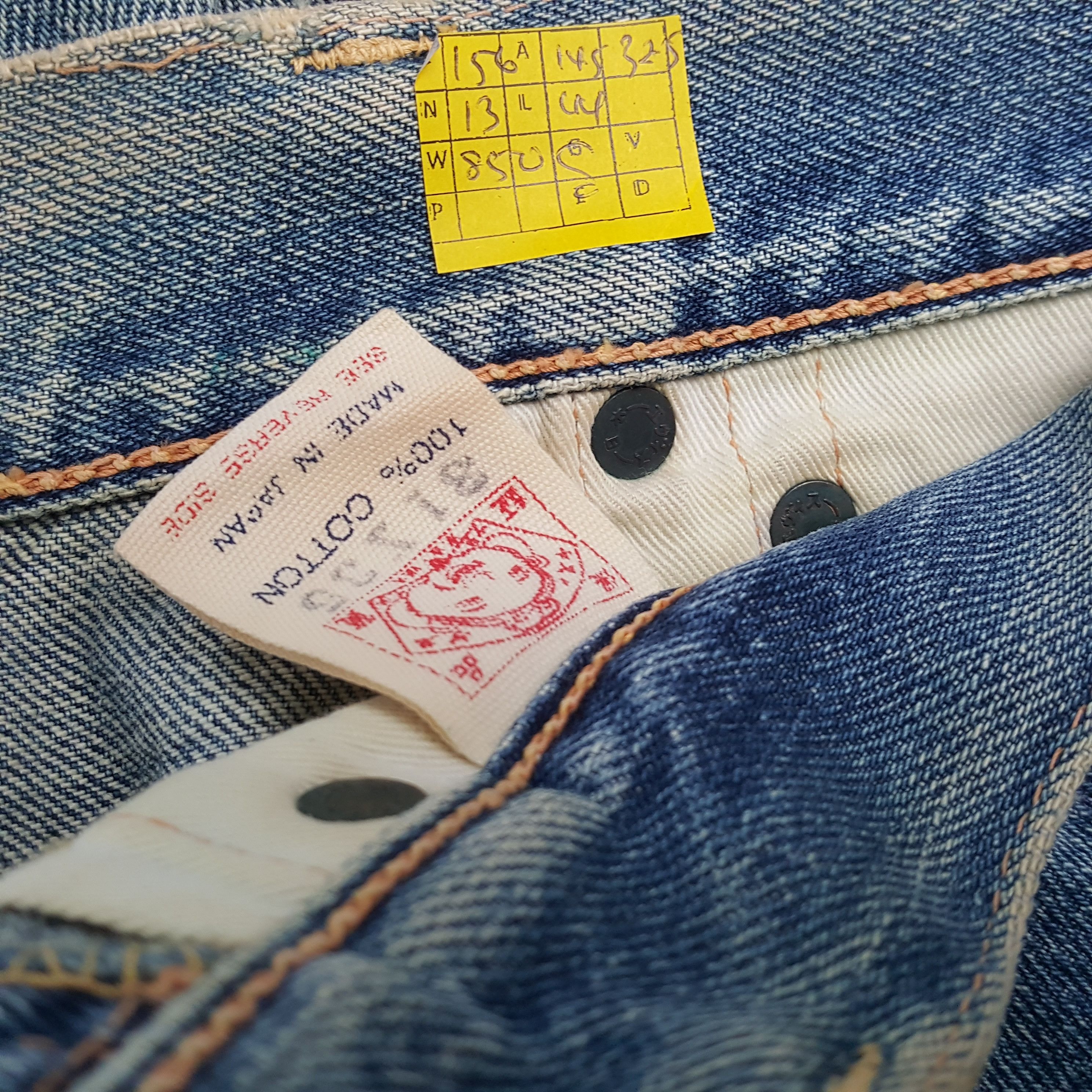 Evisu × Japanese Brand × Vintage Vintage EVISU Japanese Brand Daicock Custom Style Jeans Size US 29 - 14 Thumbnail