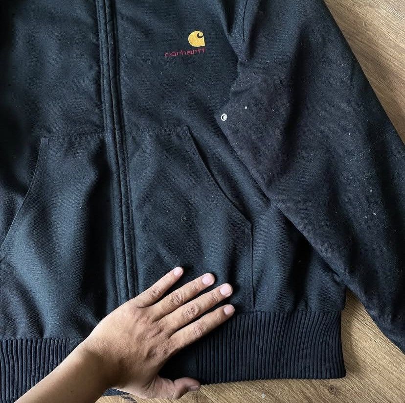 Carhartt × Carhartt Wip Vintage Carhartt J21 BLK Workwear Jacket 1998 Size US L / EU 52-54 / 3 - 8 Thumbnail