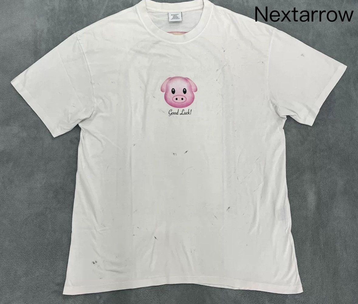 Vetements Vetements 19SS Little Pig White Splash Short Sleeve Size US S / EU 44-46 / 1 - 1 Thumbnail