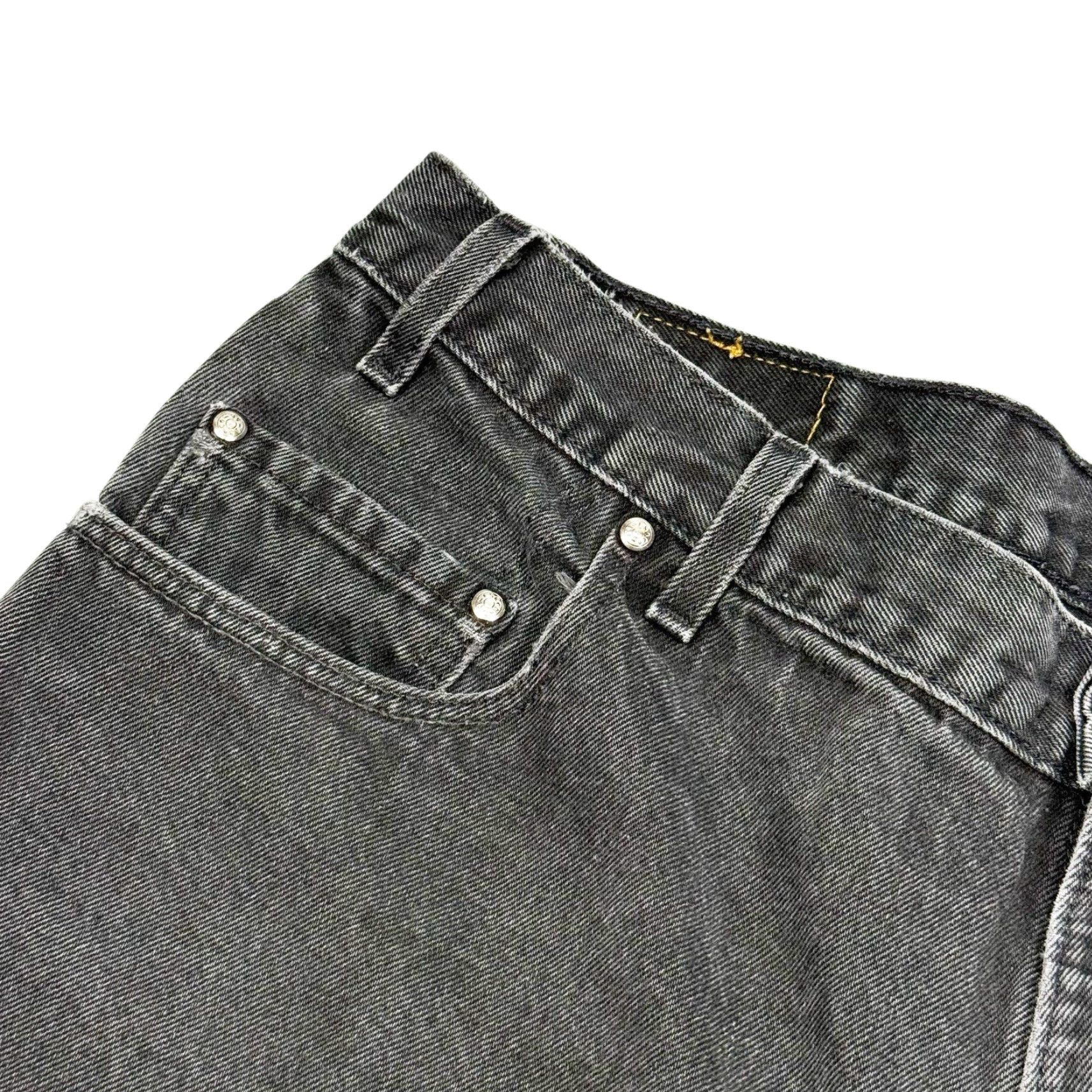 Levi's VINTAGE Levi's 545 Jeans Mens 40 X 30 Black Denim 5-Pocket Straight Relaxed USA 1999 Orange Tab Size US 40 / EU 56 - 5 Thumbnail