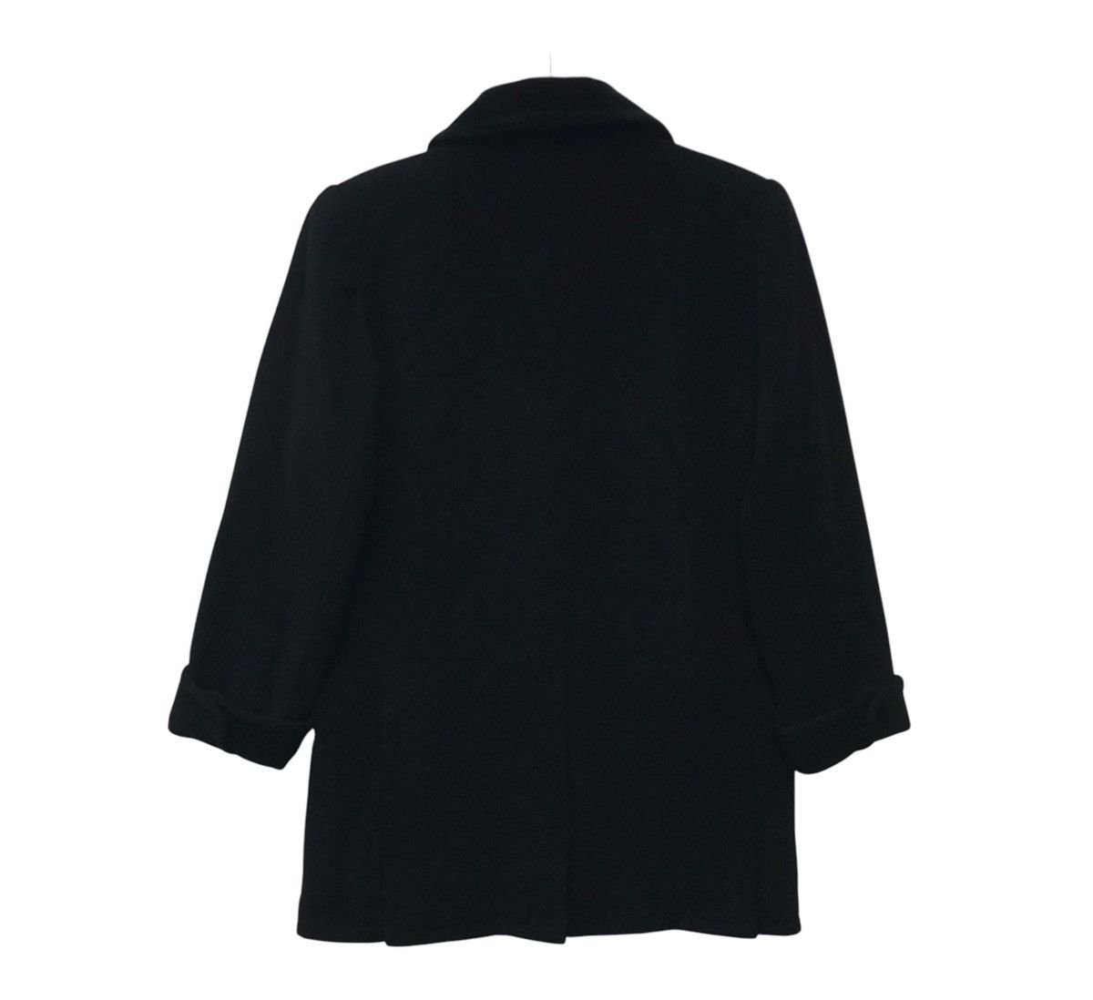 Vintage × Yves Saint Laurent Vintage Ysl Diffusion Femmes Women Black Coat Size M / US 6-8 / IT 42-44 - 5 Thumbnail