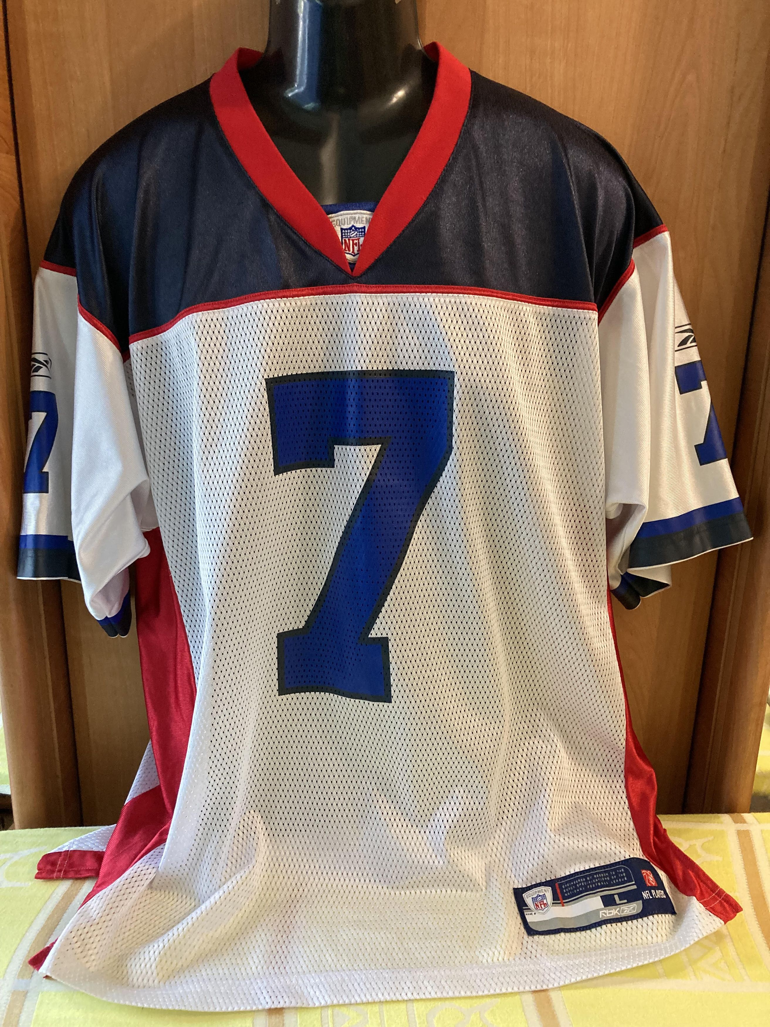 NFL × Reebok × Vintage VTG NFL BUFFALO BILLS J.P. LOSMAN JERSEY LARGE #7 Size US L / EU 52-54 / 3 - 2 Thumbnail