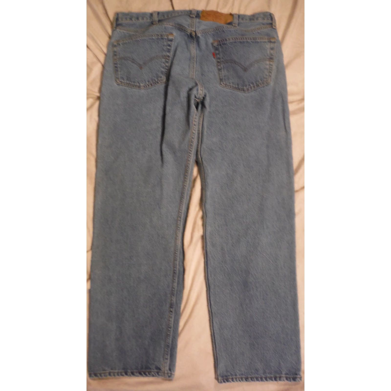 Denime VINTAGE Levi's 501-0193 Jeans - Levi's Red Tab - Denim Blue - 1990s Rockabilly - Men's 40/30 - Made in USA Size US 40 / EU 56 - 2 Thumbnail