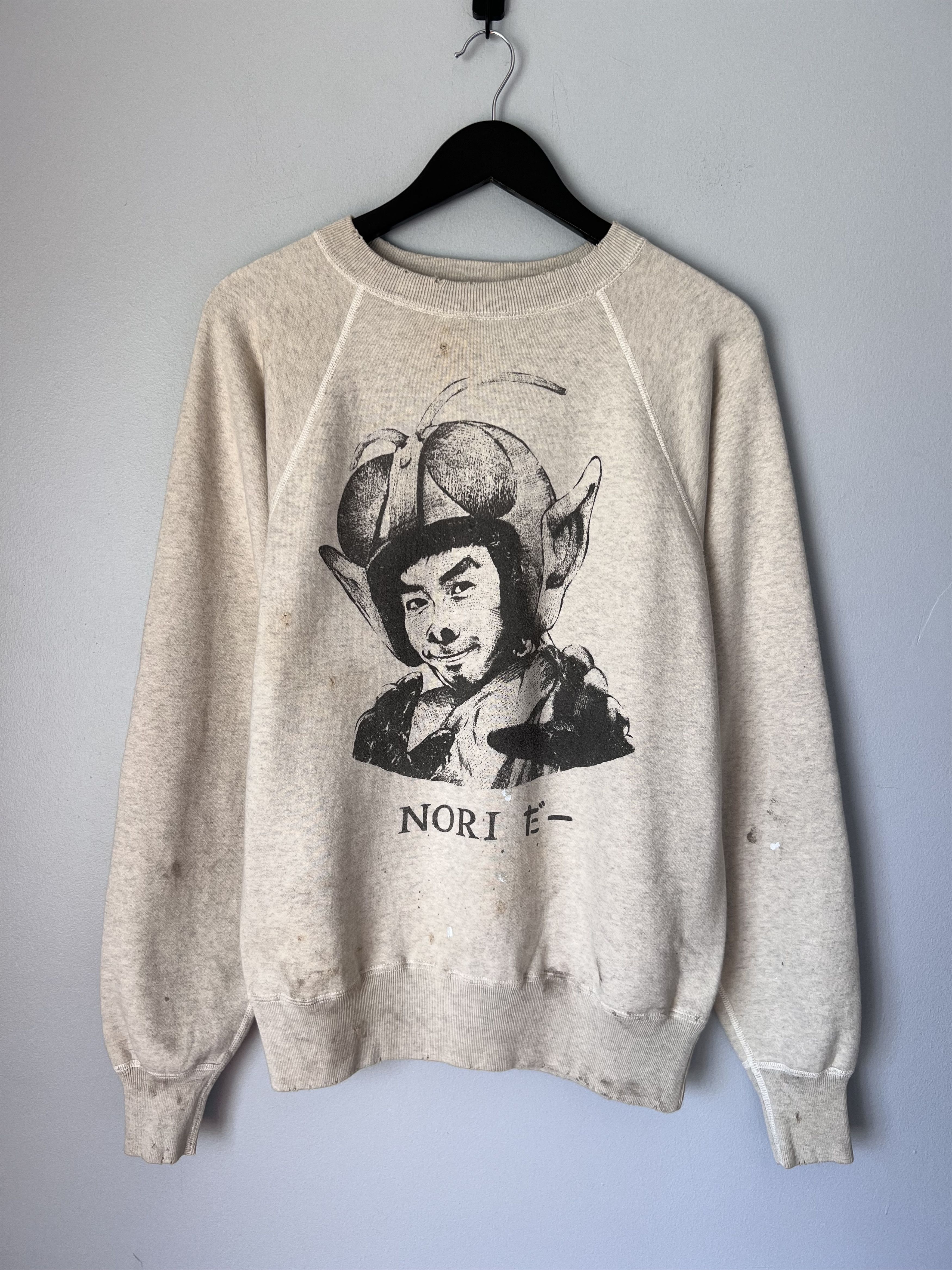 Saint Michael Saint Michael Noritake Kinashi Norida Crewneck Sweatshirt Size US S / EU 44-46 / 1 - 1 Thumbnail