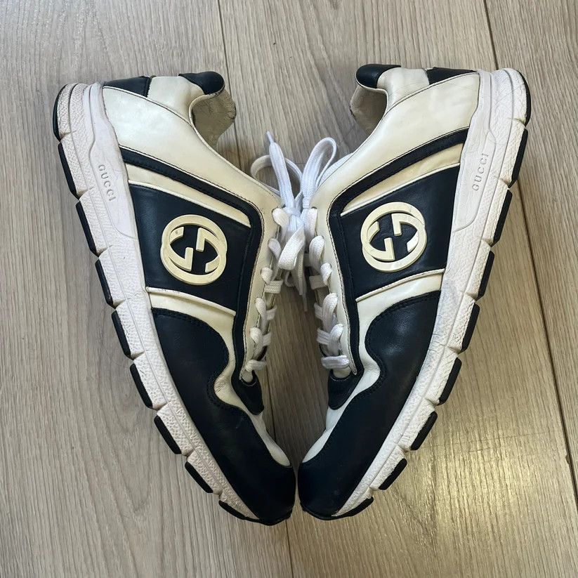 Gucci gucci interlocking gg low top sneakers Size US 9 / EU 42 - 3 Thumbnail