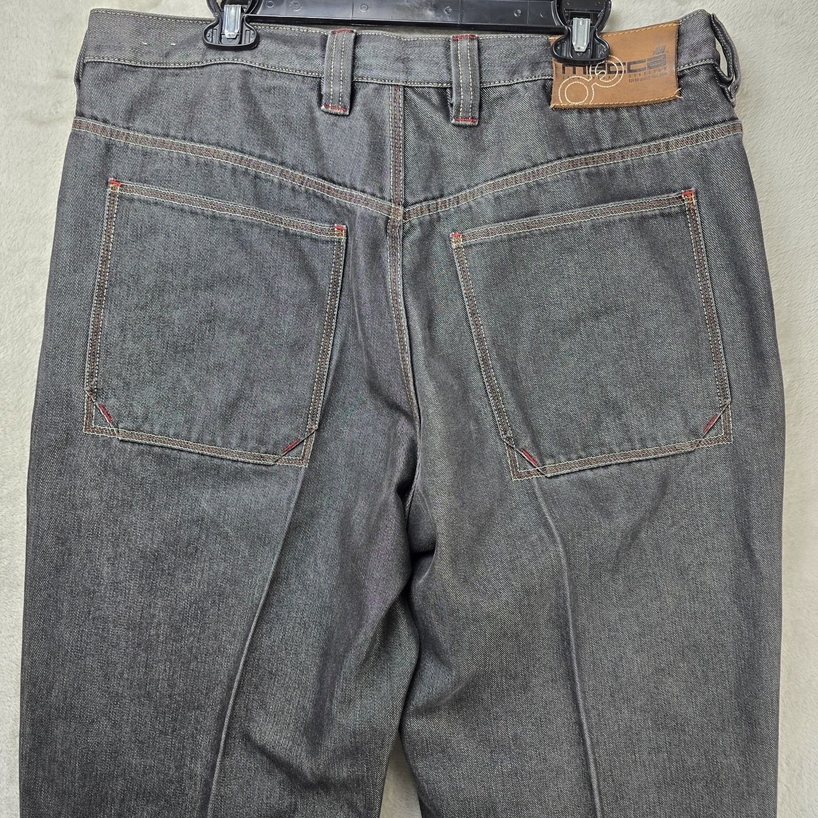 Mecca Vtg Mecca Jeans Mens 38 (Fits36x33) Baggy Chore Pocket Y2K Size US 36 / EU 52 - 11 Thumbnail
