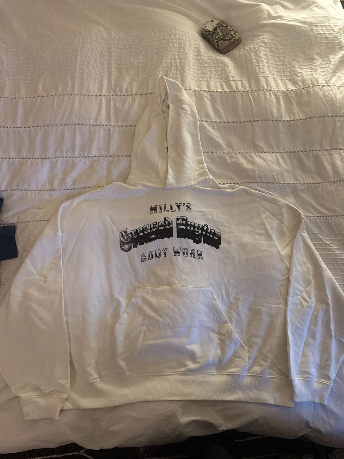 Willy Chavarria Willy Chavarria “Willy’s Greased Engine Body Work” Hoodie Size US L / EU 52-54 / 3 - 1 Thumbnail