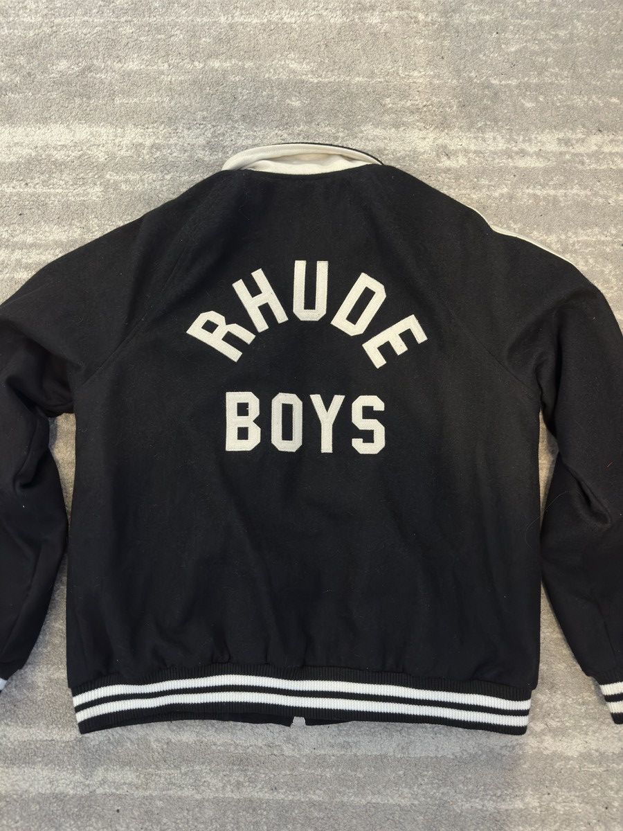 Rhude RHUDE BOYS SIGNATURE BOMBER Size US L / EU 52-54 / 3 - 7 Thumbnail