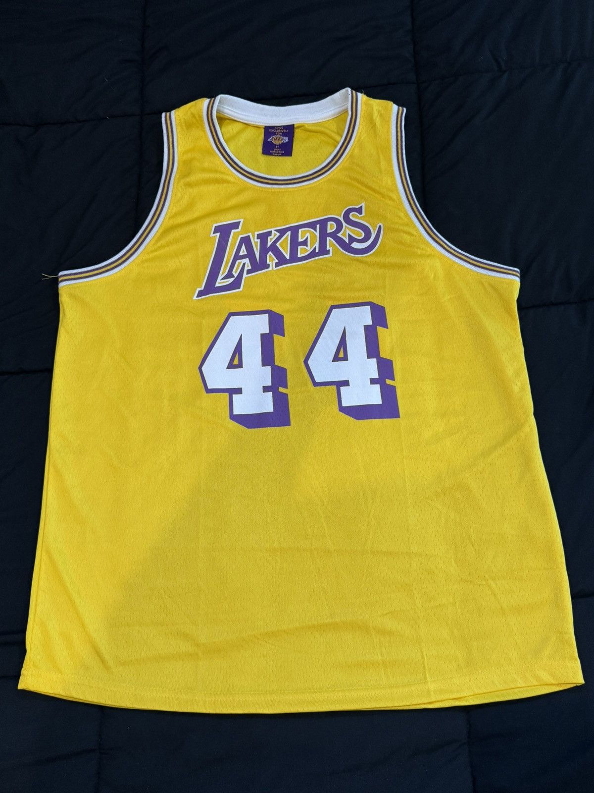 NBA Jerry West Los Angeles Lakers Commemorative Jersey Size US L / EU 52-54 / 3 - 1 Thumbnail