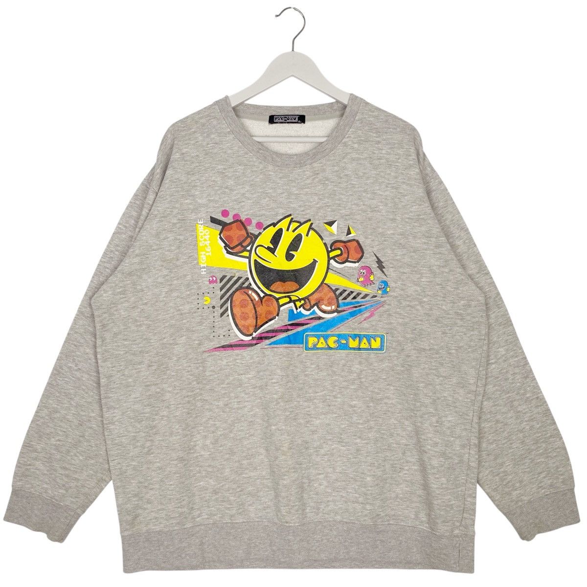 Other Vintage PAC Man Printed Crewneck Sweatshirt Gray Size US L / EU 52-54 / 3 - 1 Thumbnail