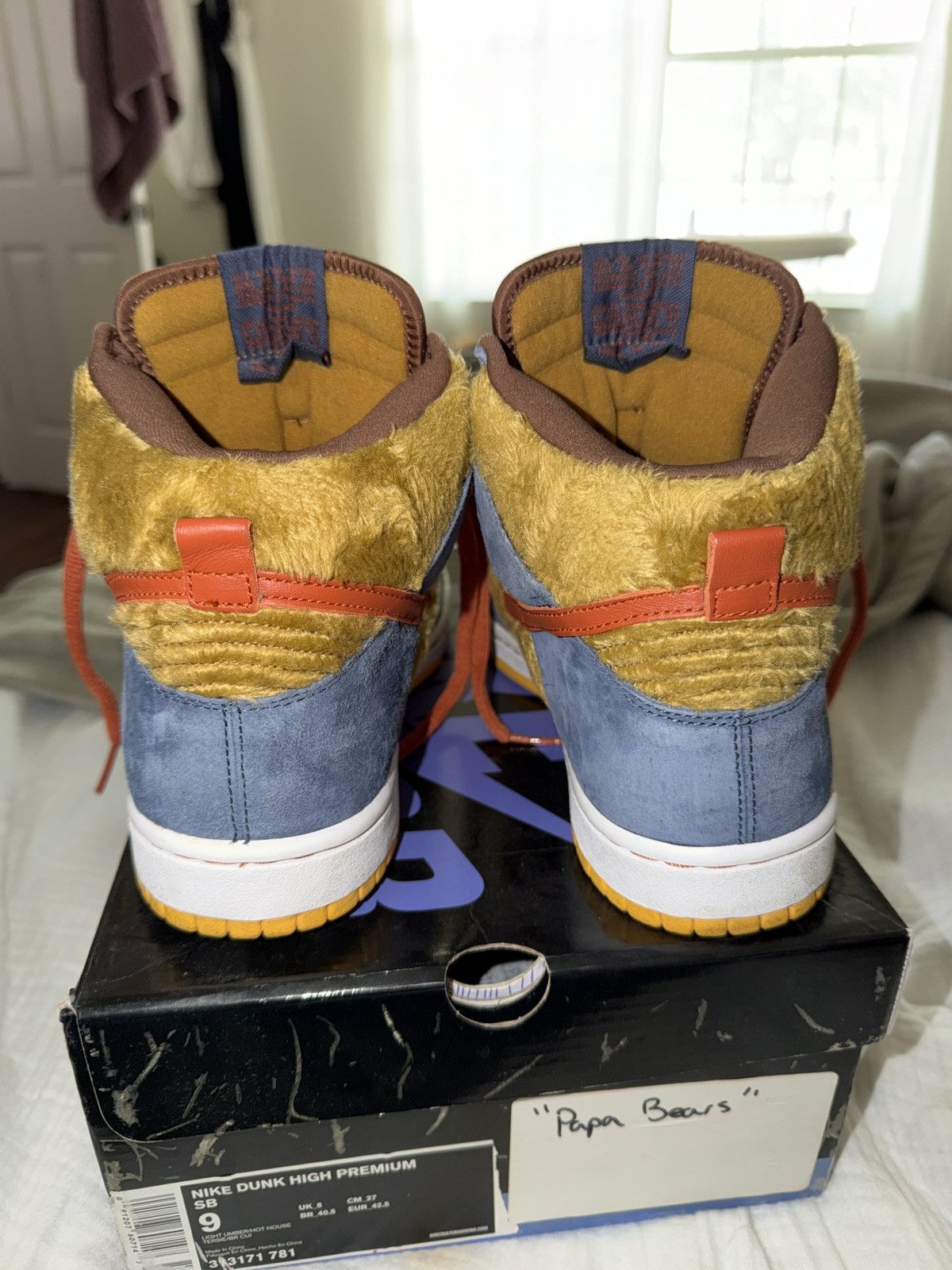 Nike SB Nike SB “Papa Bear” High Premium Dunk Size US 9 / EU 42 - 12 Thumbnail