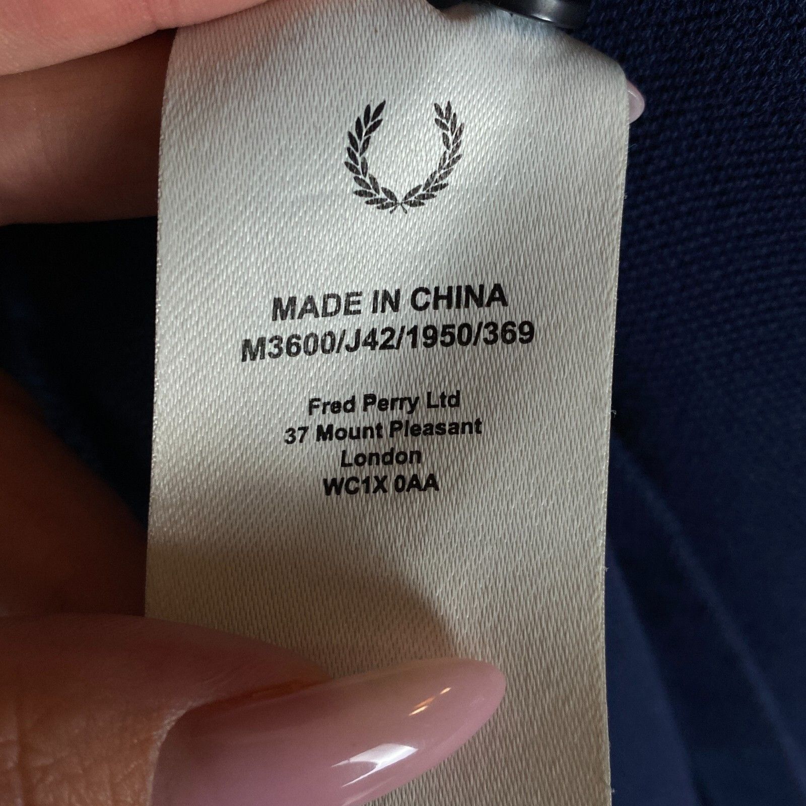 Fred Perry Fred Perry Polo Shirt Men's Size M Blue Short Sleeve ` Size US M / EU 48-50 / 2 - 5 Thumbnail