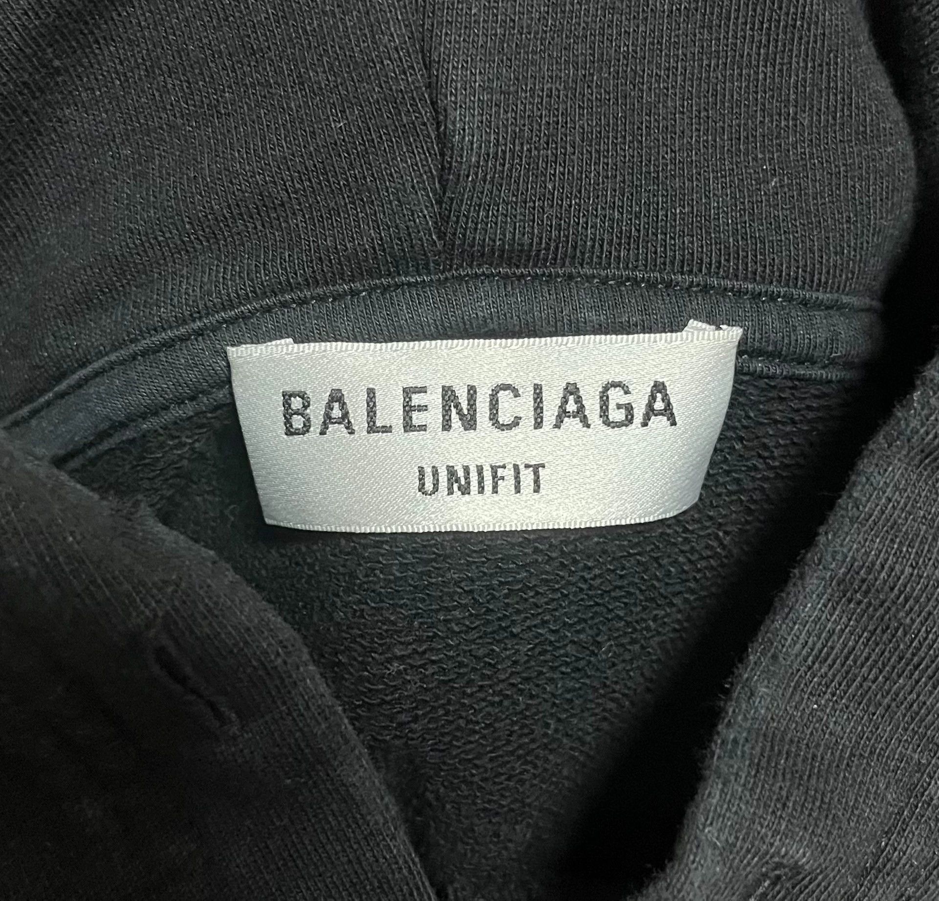 Balenciaga Balenciaga washed ripped scissors double B hoodie-2508 Size US S / EU 44-46 / 1 - 3 Thumbnail