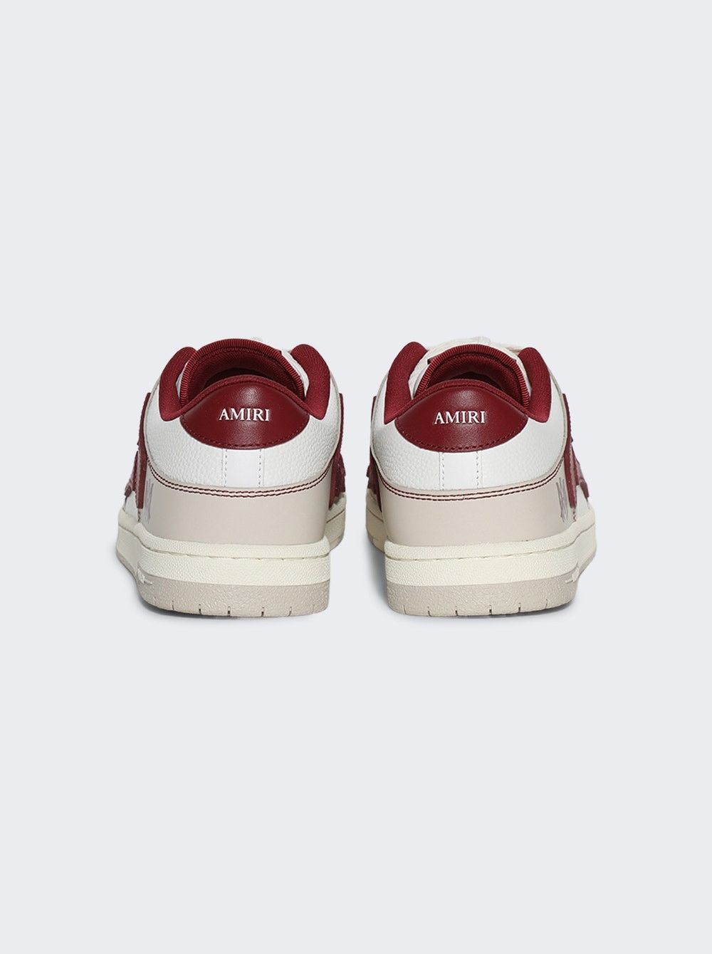Amiri oc11z1125 Varsity Skel Top Low Sneakers in Multicolor Size US 7 / IT 37 - 2 Thumbnail