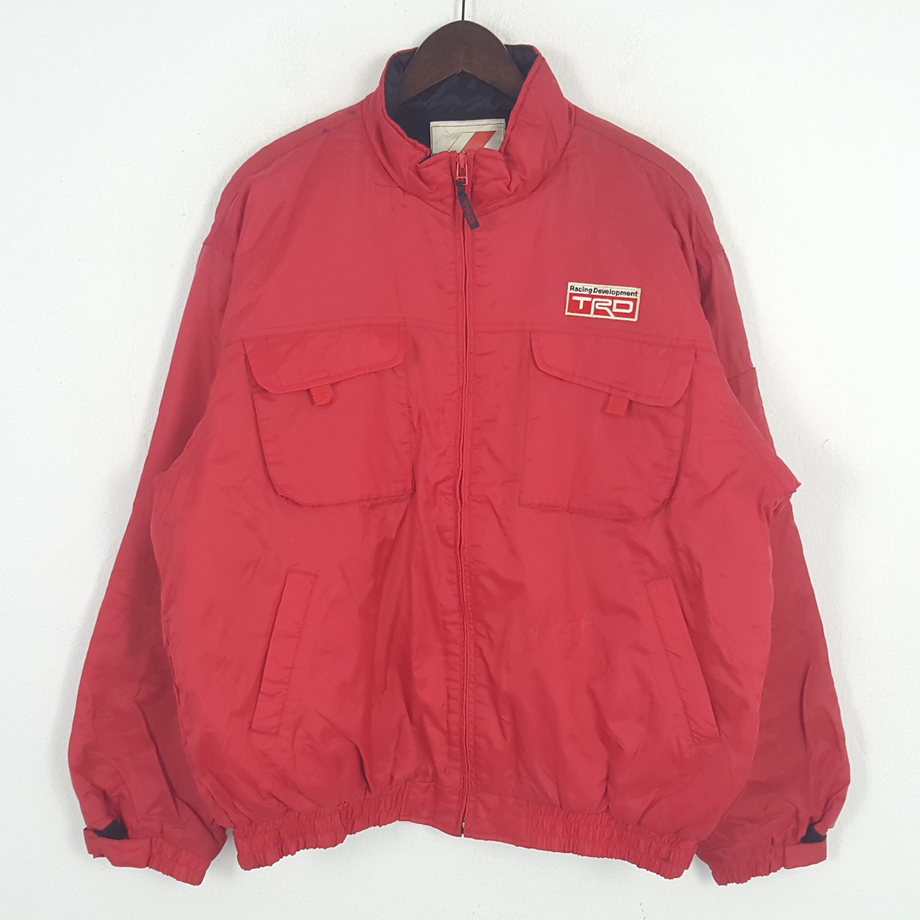 Japanese Brand × Vintage Vintage TRD Toyota Racing Japanese Brand Jacket Size US XL / EU 56 / 4 - 3 Thumbnail