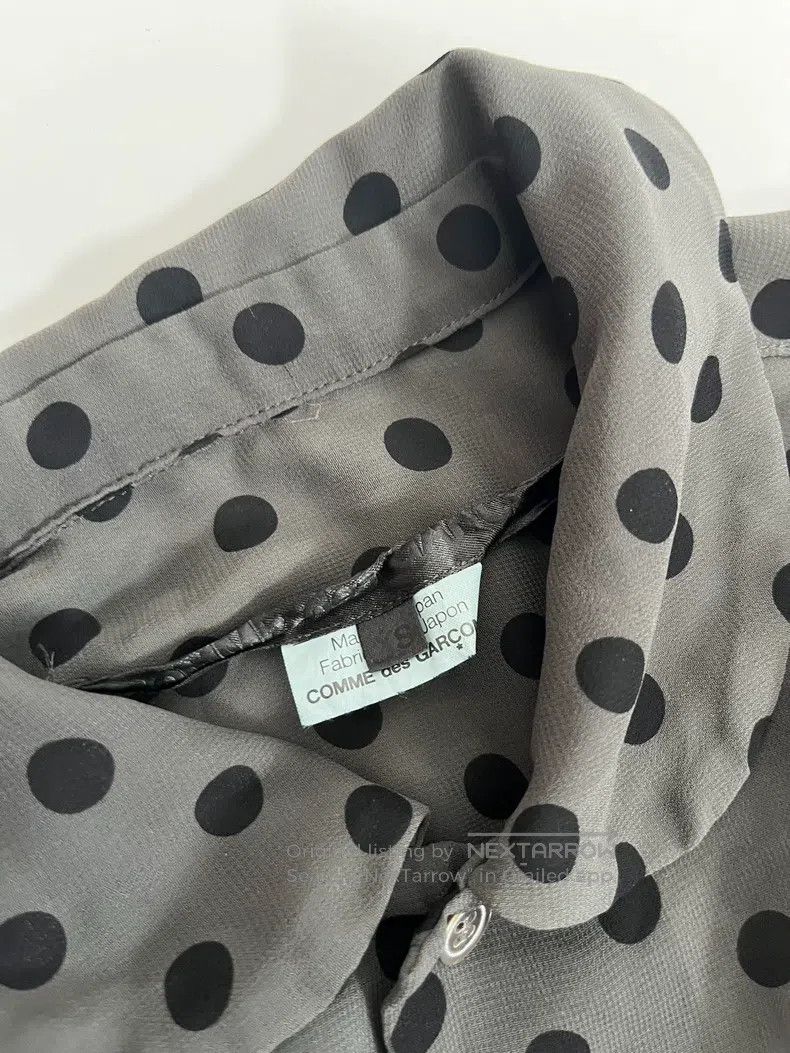 Comme des Garcons Comme des Garcons Polka dot top, shirt Size XS / US 0-2 / IT 36-38 - 7 Thumbnail