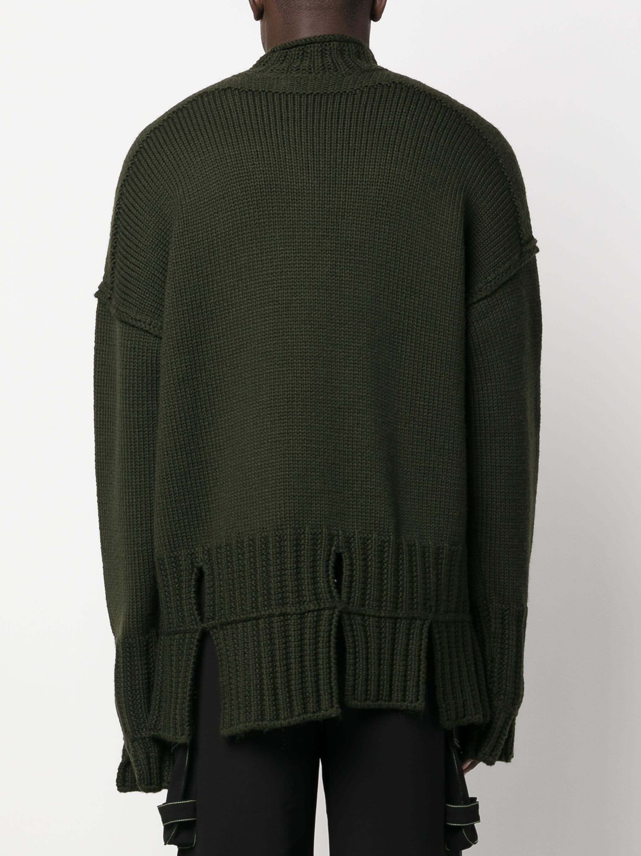 A-COLD-WALL* distressed wool jumper Size US M / EU 48-50 / 2 - 2 Thumbnail