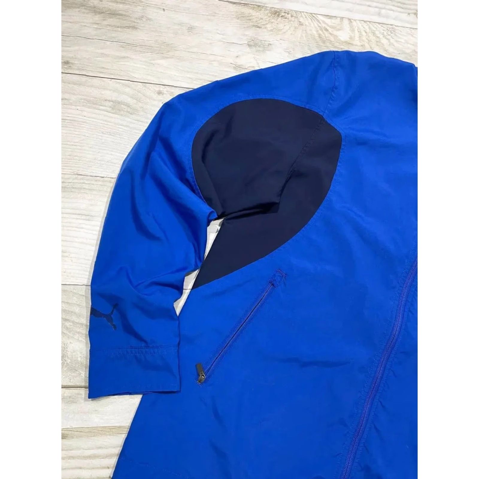 Puma VINTAGE PUMA Italy Jacket And Pants Tracksuit 2006 Track Men Size S Blue Size 36R - 5 Thumbnail