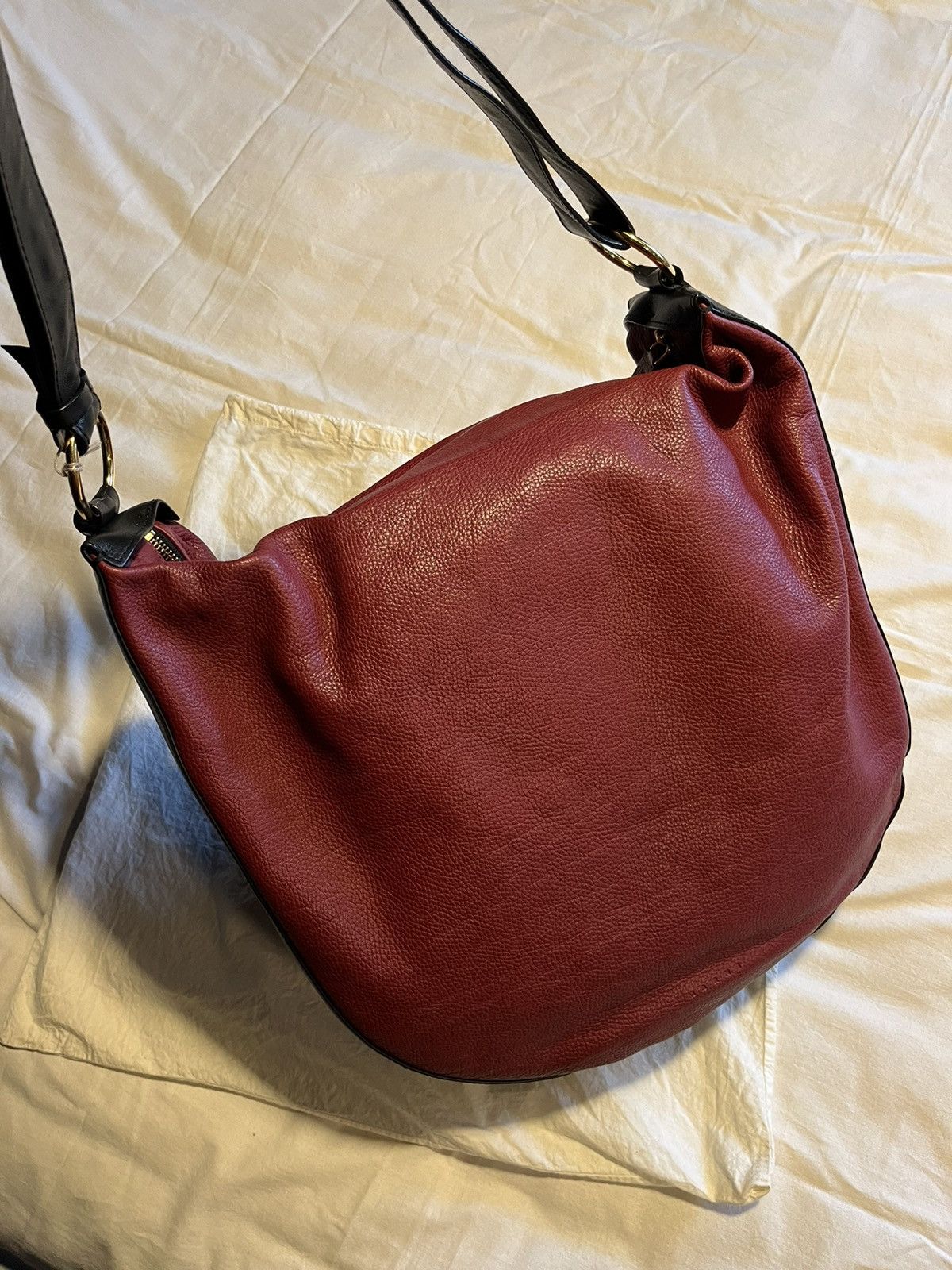 Marni Marni big leather shoulder/crossbody bag. Size ONE SIZE - 5 Thumbnail