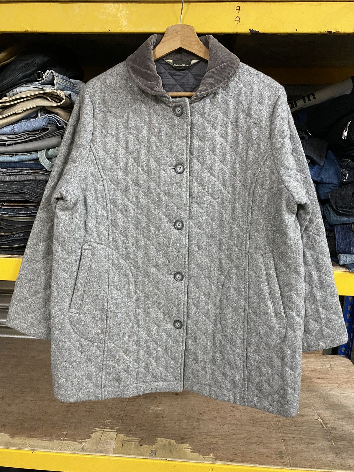 Quilted Jacket Eddie Bauer Thermal Insulation Thermore