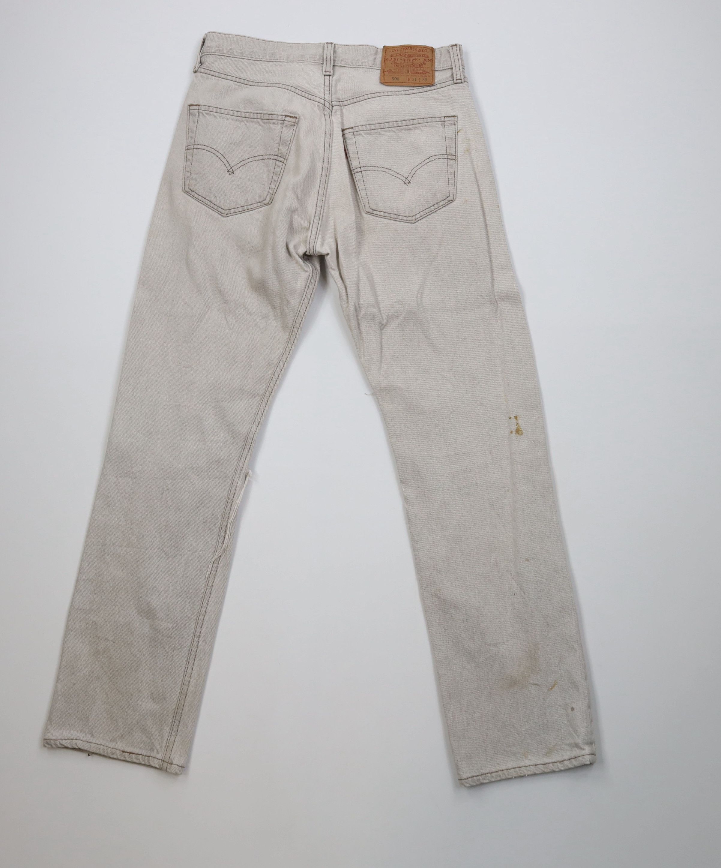 Levi's Vintage 90s Levis 501xx Button Fly Original Fit Jeans USA Size US 31 - 12 Thumbnail
