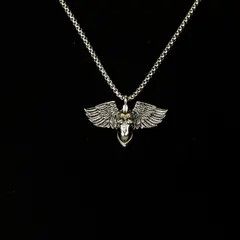 VIBE Wings Punk Necklace Grunge Chain Size ONE SIZE - 5 Thumbnail