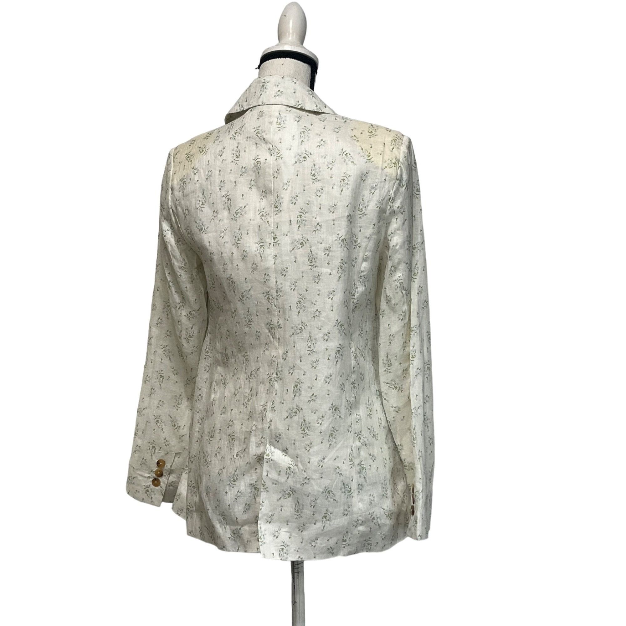 Other BLANKNYC Floral Print Linen Blazer In Flower Field, Sz. S Size S / US 4 / IT 40 - 15 Thumbnail