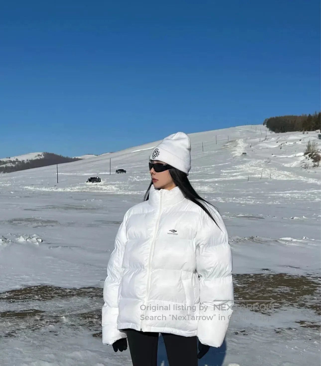 Balenciaga Balenciaga Unisex White Down Jacket. Size US L / EU 52-54 / 3 - 5 Thumbnail