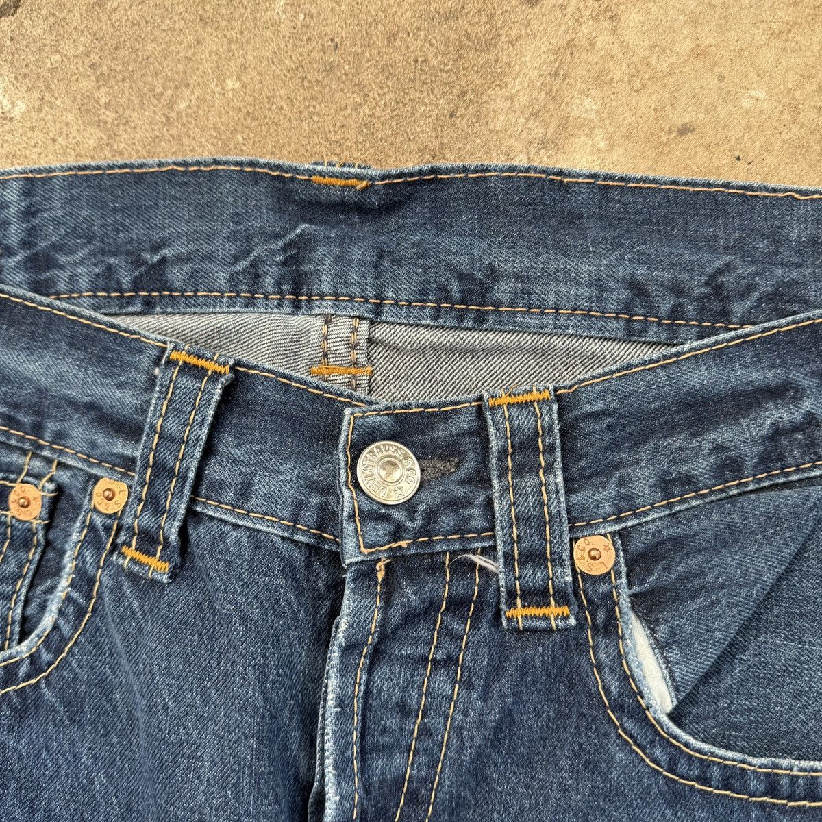 Levi's Levi’s vintage deep stitch 901 Wash Denim Size US 33 - 5 Thumbnail