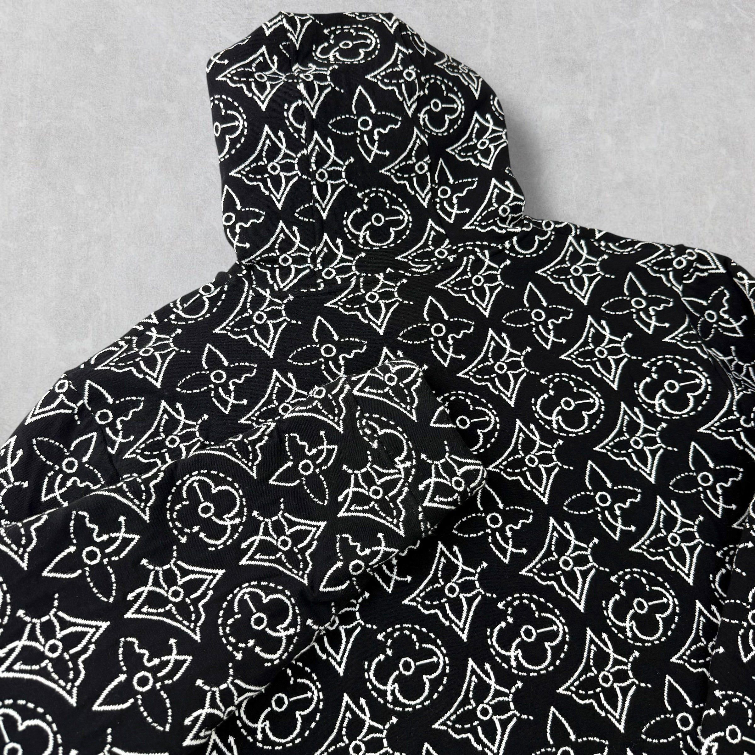 Louis Vuitton Louis Vuitton x NBA Quilted Zip Hoodie XXL Size US XXL / EU 58 / 5 - 5 Thumbnail
