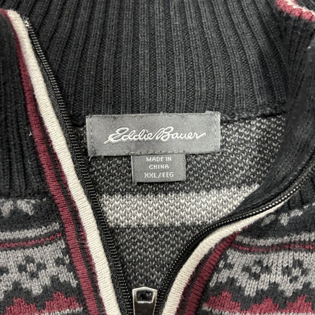 Eddie Bauer Eddie Bauer Men's Quarter Zip Sweater Size XXL Size US XXL / EU 58 / 5 - 2 Thumbnail