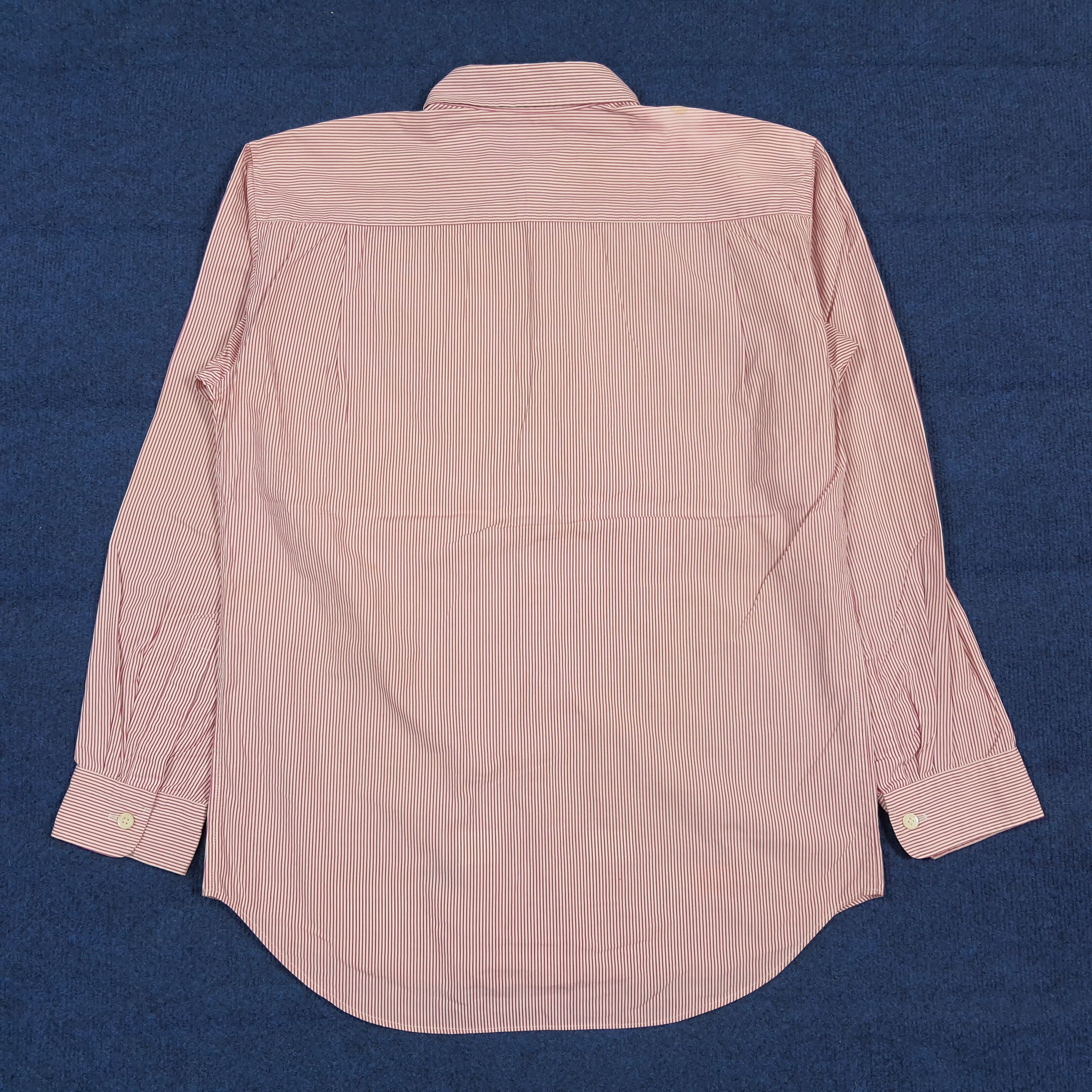 Issey Miyake Rare Issey Miyake Striped Shirt Fire Stitched C294N73 Size US M / EU 48-50 / 2 - 3 Thumbnail