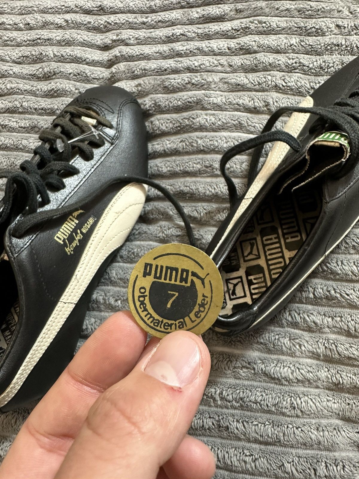 Puma Vintage Dead Stock Kempes Rosario Football Boots 1978