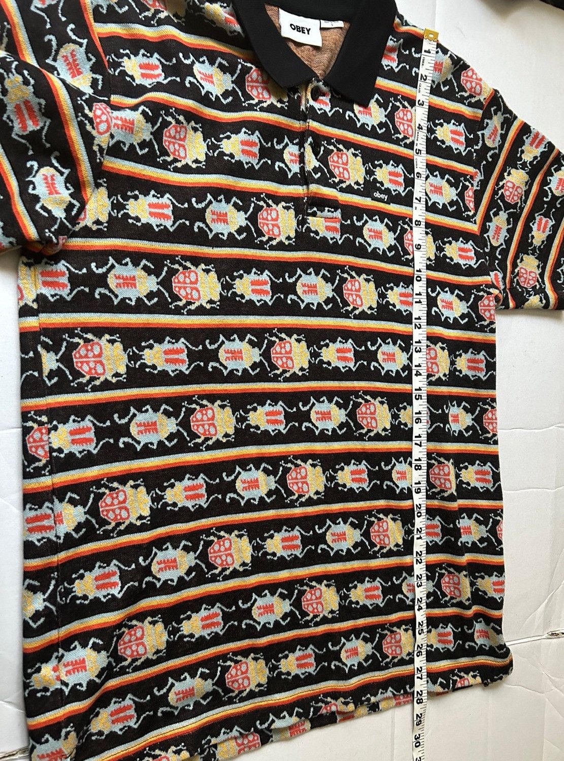 Obey OBEY Bugs Polo Shirt Size US S / EU 44-46 / 1 - 7 Thumbnail