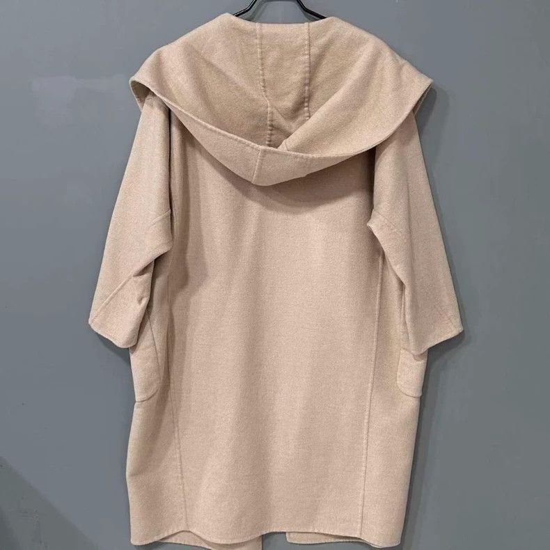 Max Mara Max Mara Oatmeal Long Bathrobe Coat Size S / US 4 / IT 40 - 3 Thumbnail