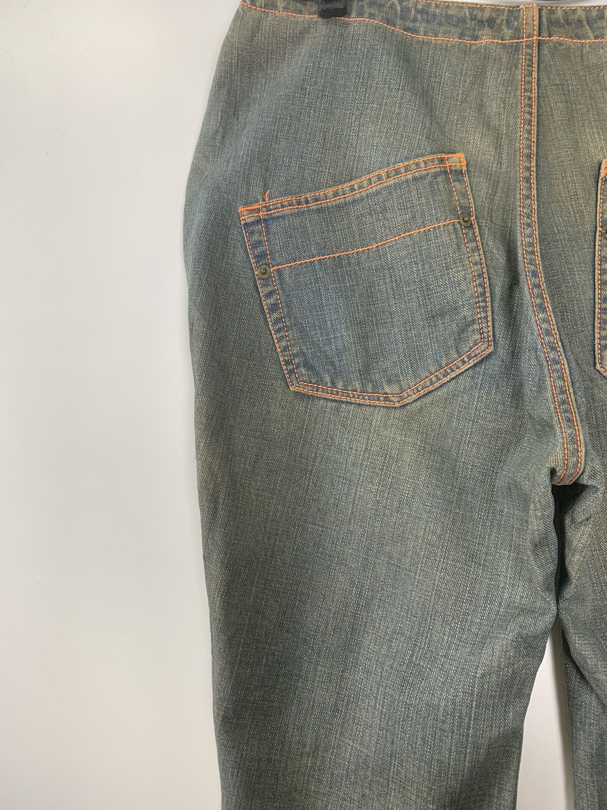 Japanese Brand Frap Bois distressed denim Size 22" - 14 Thumbnail