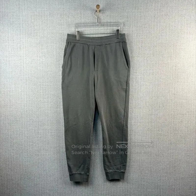 Prada Gray Cotton Logo Sweatpants for Men.