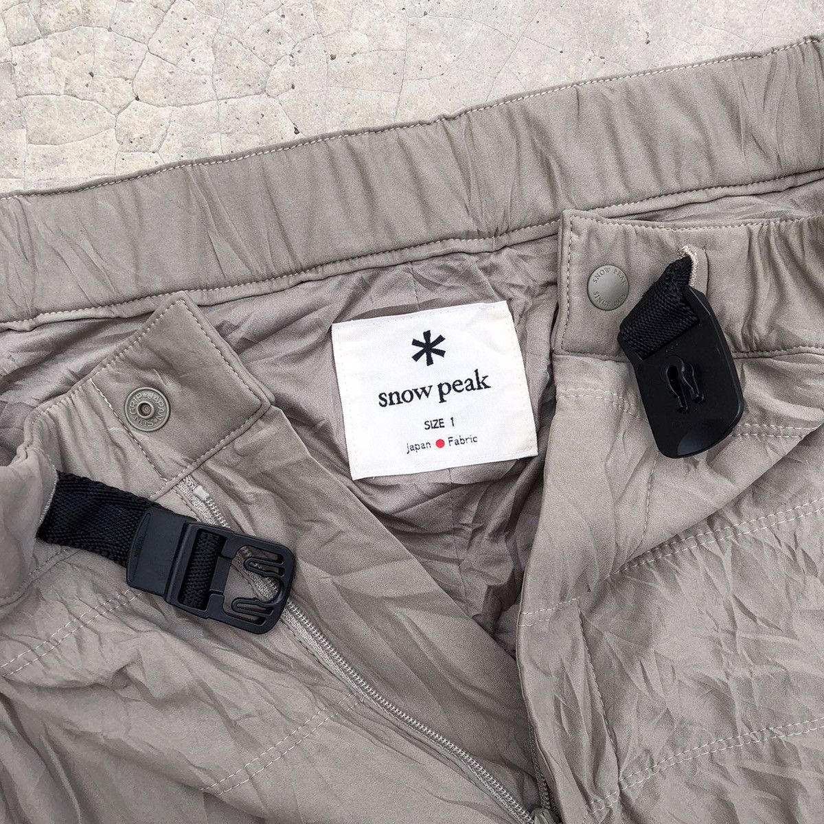 Polartec × Snow Peak SNOW PEAK Flexible Insulated Down Padded Pants Size US 28 / EU 44 - 8 Thumbnail