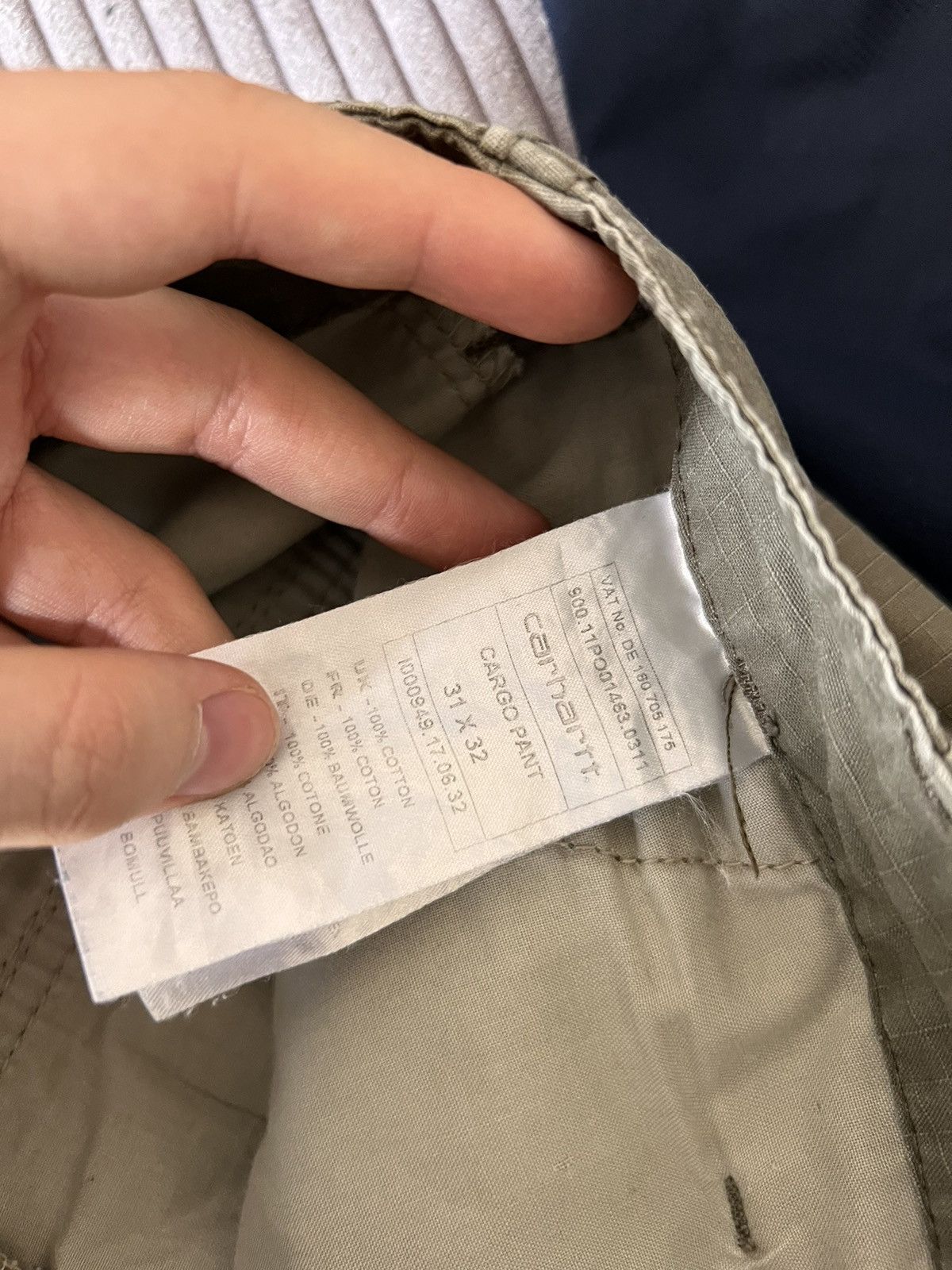 Carhartt Vintage 00s Carhartt Work Cargo Pants Hype Streetwear 31x32 Size US 32 / EU 48 - 13 Thumbnail