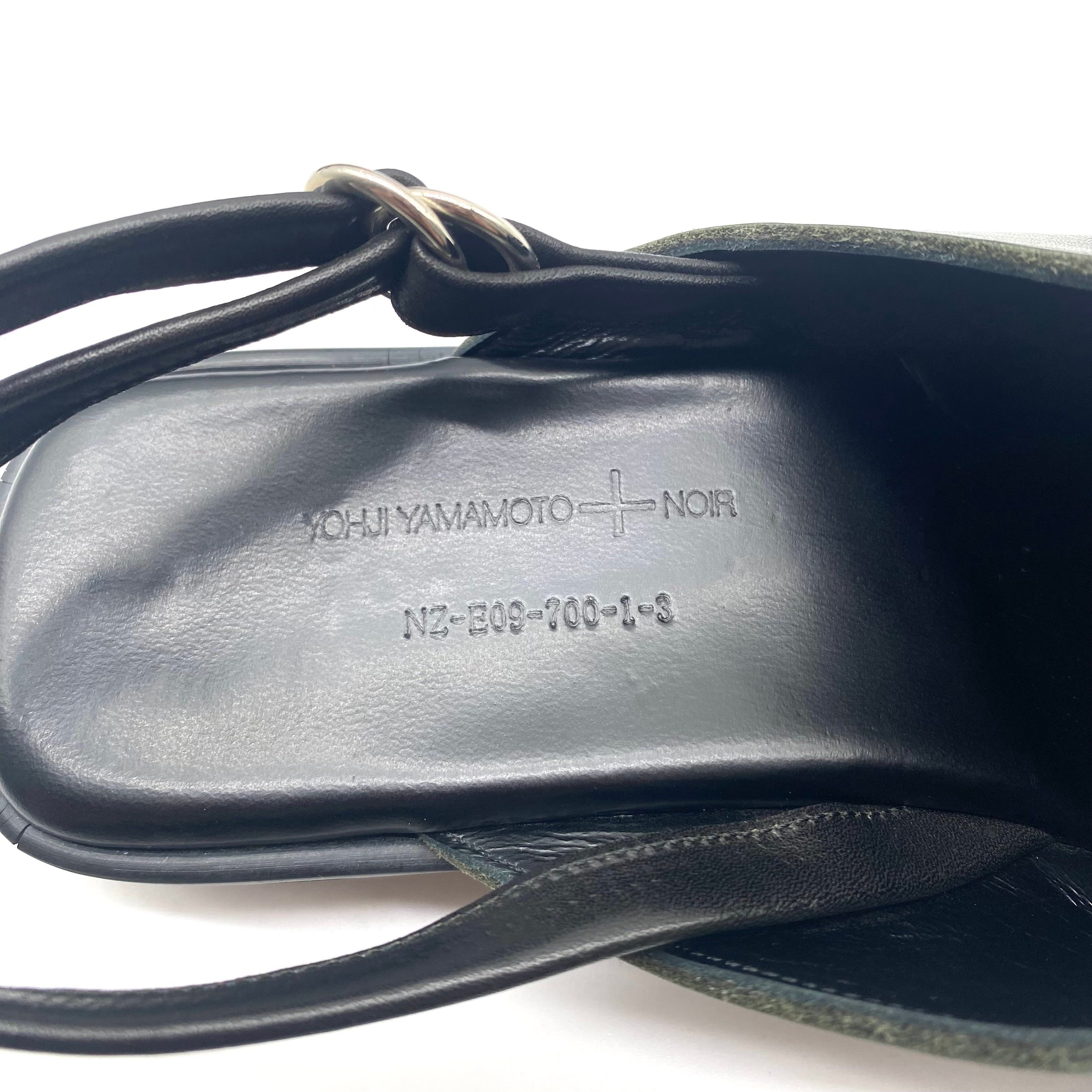 Yohji Yamamoto Yohji Yamamoto + NOIR Leather Sandal 246490515 Size US 5.5 / IT 35.5 - 5 Thumbnail