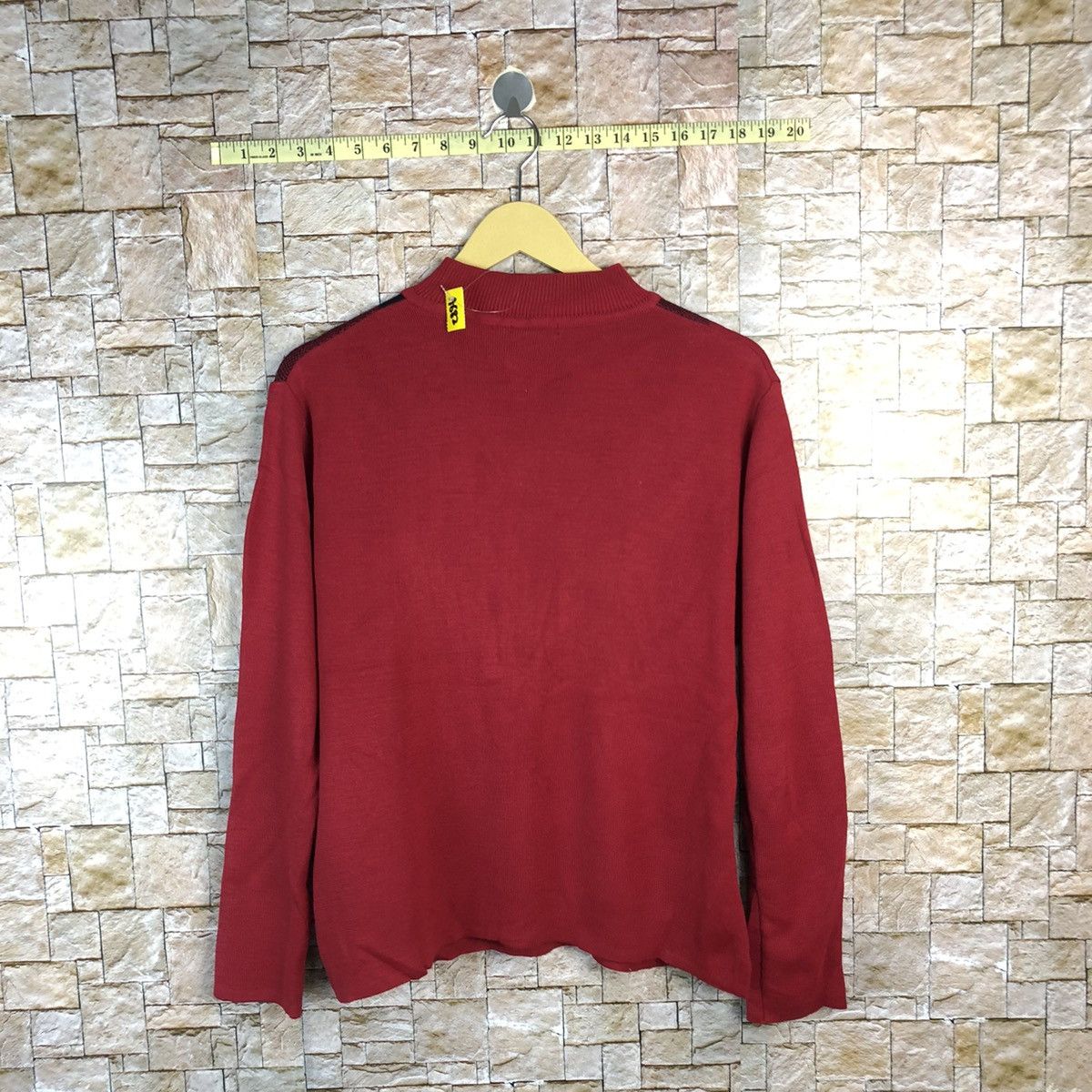 Vintage Japanese Brand Red Knitwear #A682 Size L / US 10 / IT 46 - 14 Thumbnail