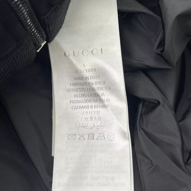 Gucci Gucci Black and white side webbing snake pattern sportswear Size US L / EU 52-54 / 3 - 5 Thumbnail