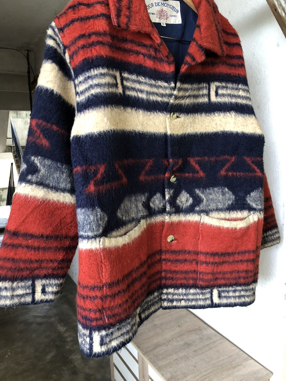 Japanese Brand Nice❗️Jour De Monsieur Native Wool Jacket Size US M / EU 48-50 / 2 - 7 Thumbnail